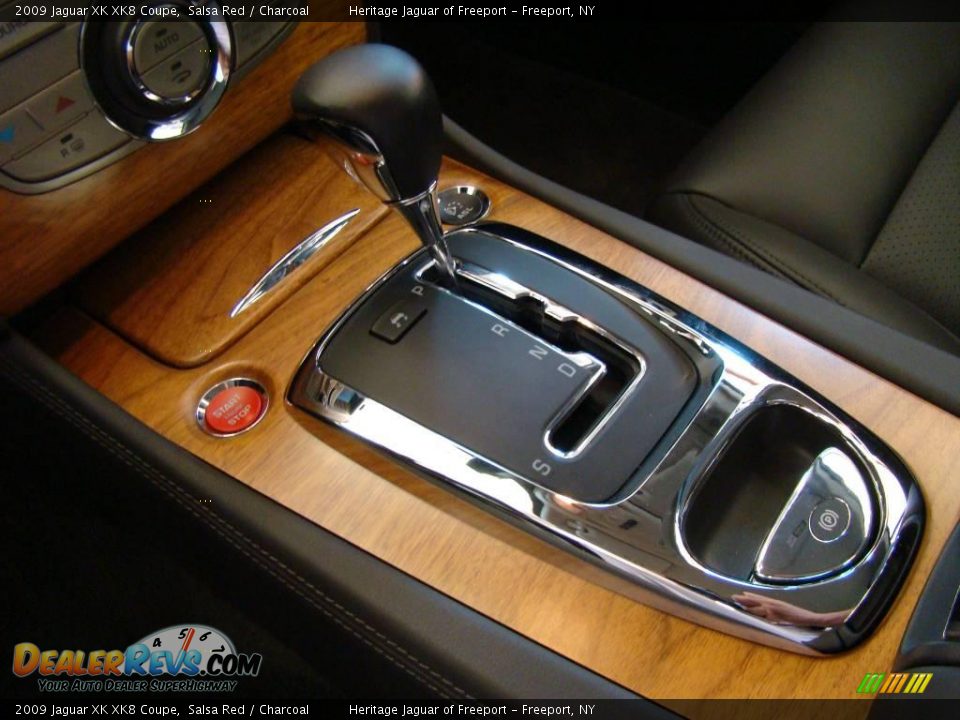 2009 Jaguar XK XK8 Coupe Salsa Red / Charcoal Photo #17