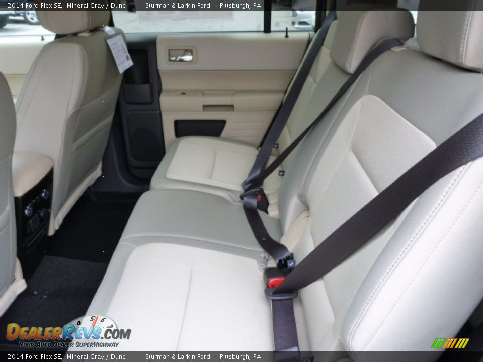 Rear Seat of 2014 Ford Flex SE Photo #9
