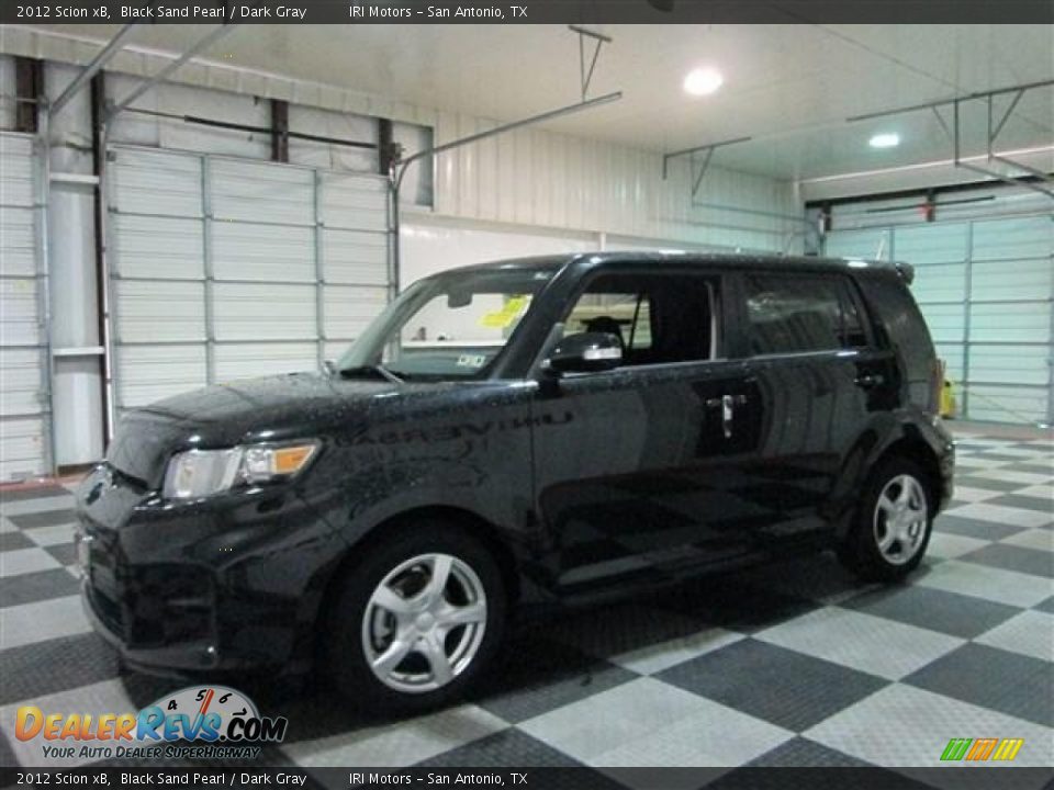 2012 Scion xB Black Sand Pearl / Dark Gray Photo #4