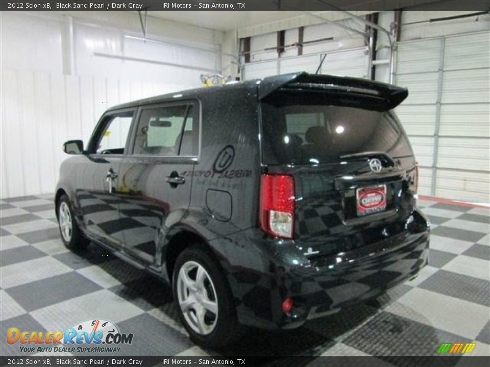 2012 Scion xB Black Sand Pearl / Dark Gray Photo #5