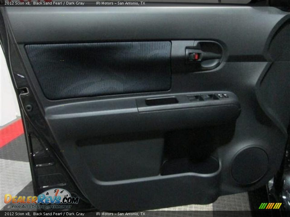2012 Scion xB Black Sand Pearl / Dark Gray Photo #9