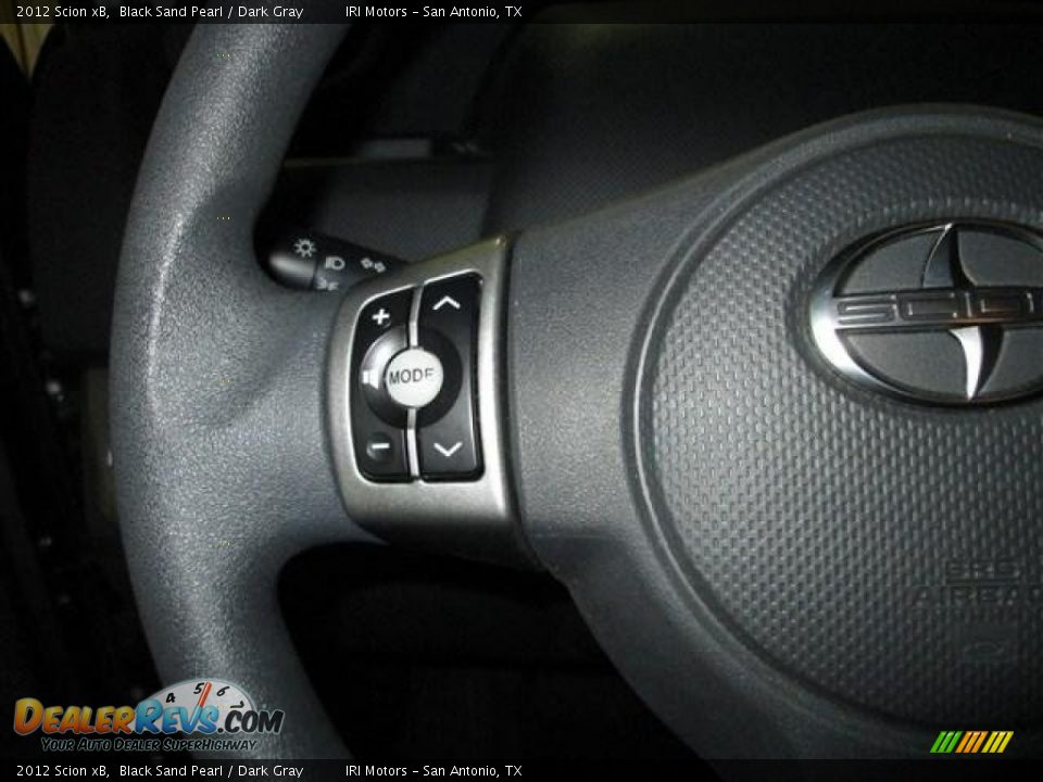 2012 Scion xB Black Sand Pearl / Dark Gray Photo #15
