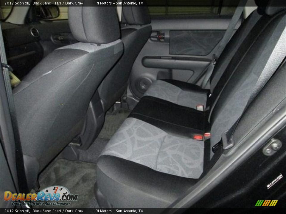 2012 Scion xB Black Sand Pearl / Dark Gray Photo #20
