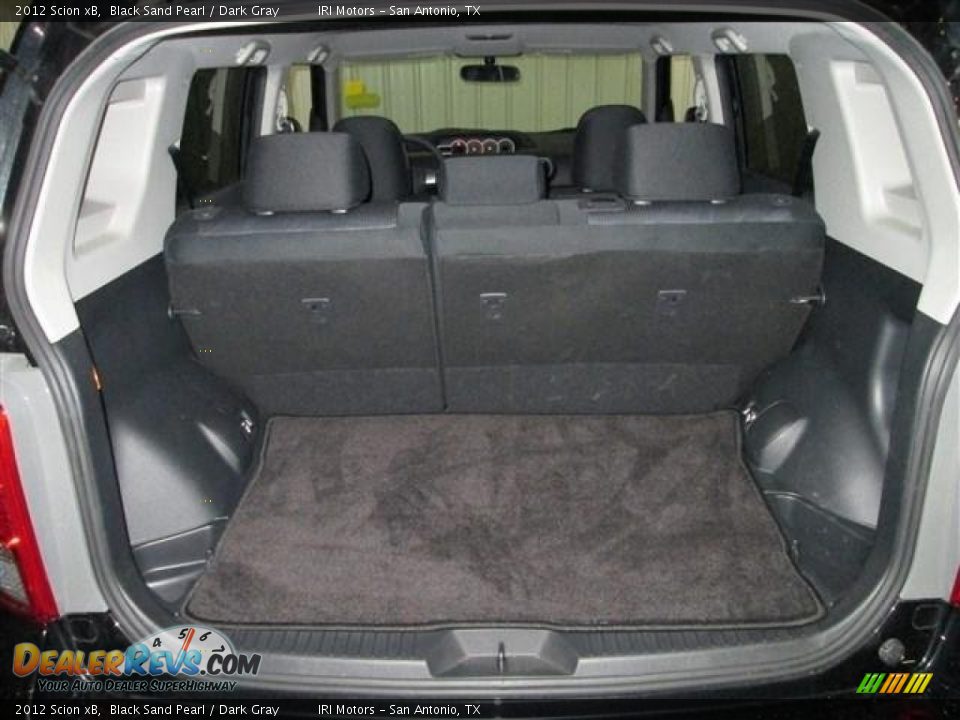 2012 Scion xB Black Sand Pearl / Dark Gray Photo #21
