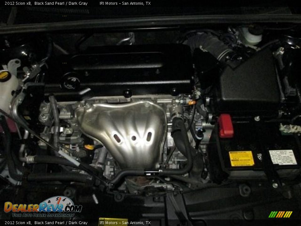 2012 Scion xB Black Sand Pearl / Dark Gray Photo #22