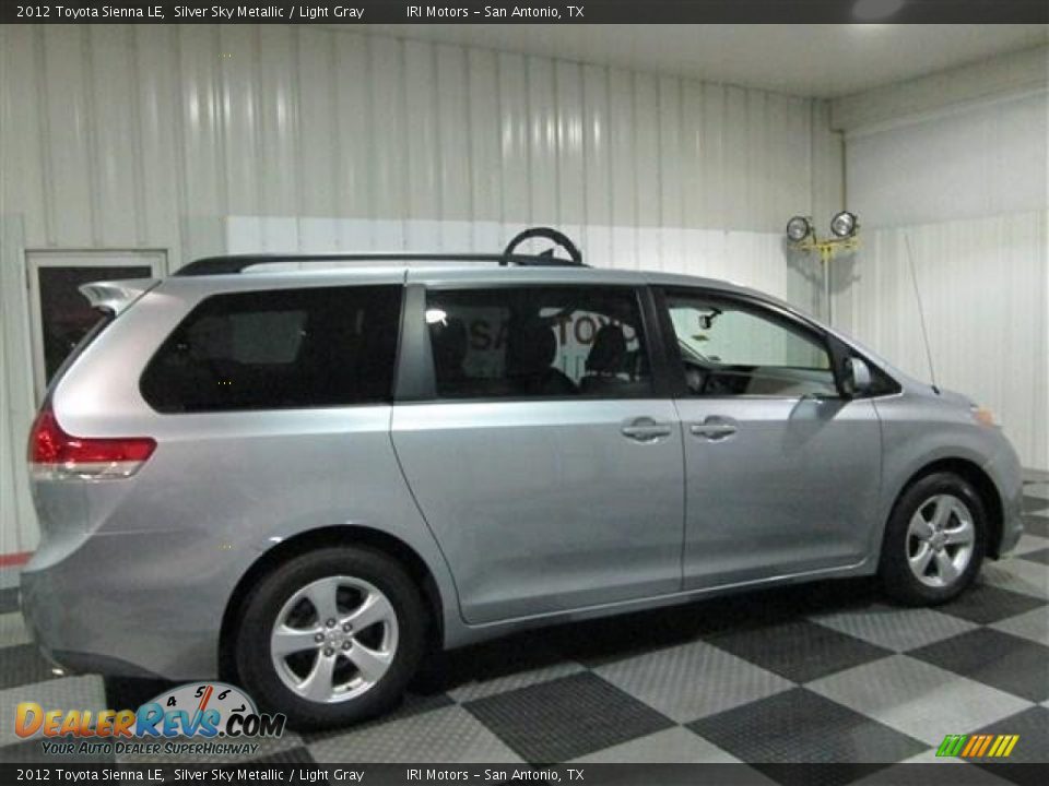 2012 Toyota Sienna LE Silver Sky Metallic / Light Gray Photo #7