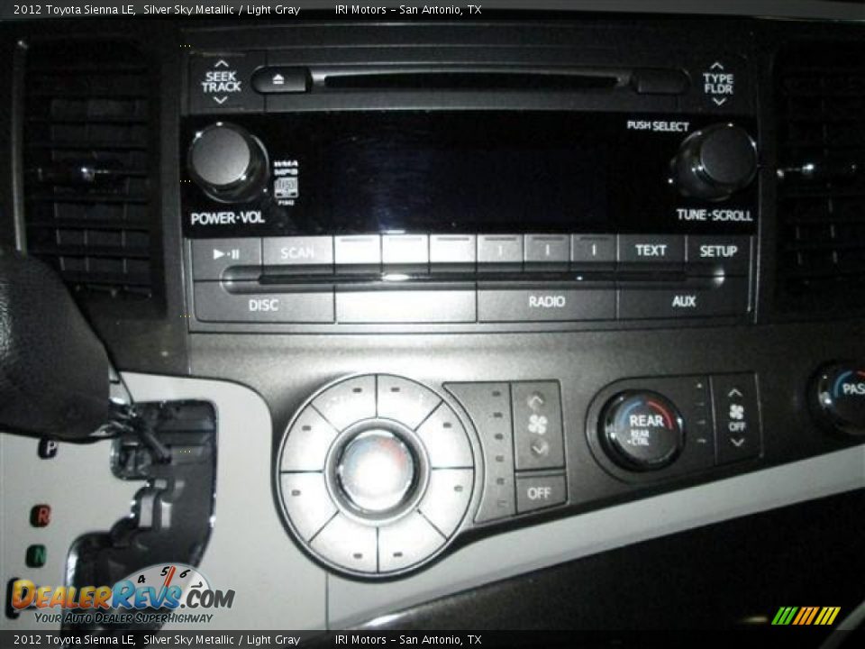 2012 Toyota Sienna LE Silver Sky Metallic / Light Gray Photo #14