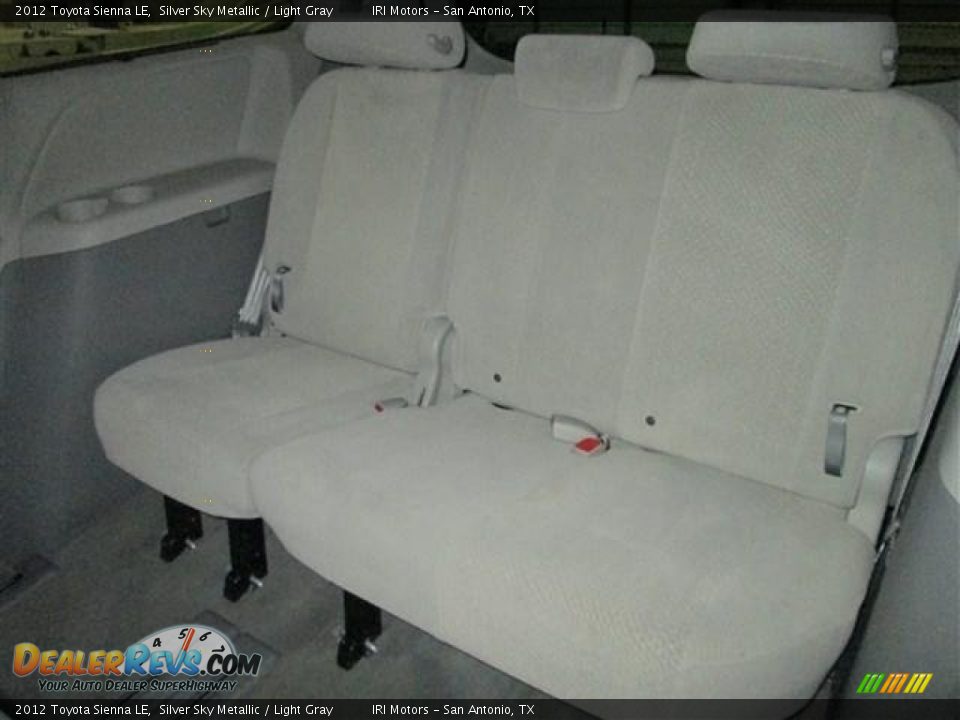 2012 Toyota Sienna LE Silver Sky Metallic / Light Gray Photo #21