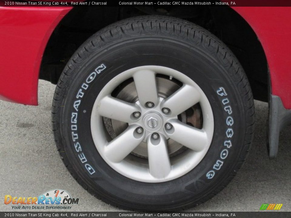 2010 Nissan Titan SE King Cab 4x4 Wheel Photo #3