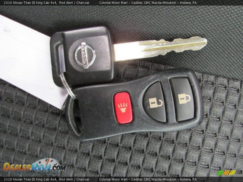 Keys of 2010 Nissan Titan SE King Cab 4x4 Photo #18