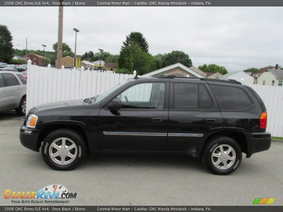 2008 GMC Envoy SLE 4x4 Onyx Black / Ebony Photo #2