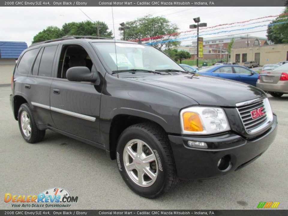 2008 GMC Envoy SLE 4x4 Onyx Black / Ebony Photo #6