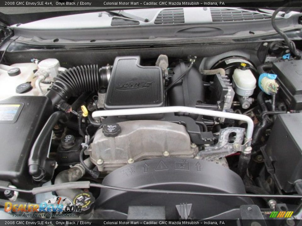 2008 GMC Envoy SLE 4x4 Onyx Black / Ebony Photo #9