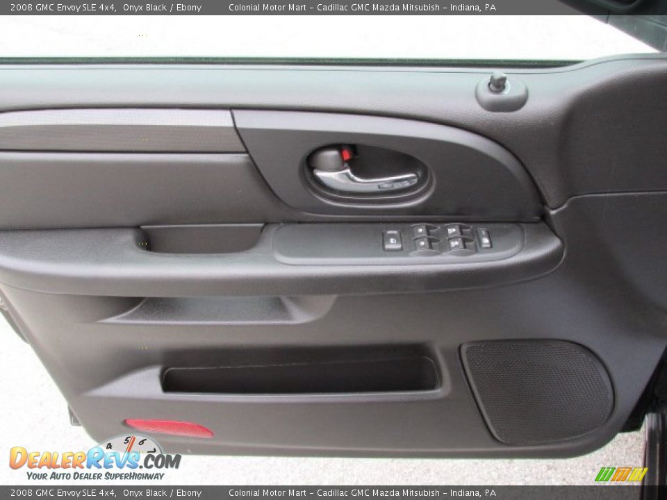 2008 GMC Envoy SLE 4x4 Onyx Black / Ebony Photo #12