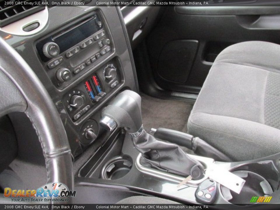 2008 GMC Envoy SLE 4x4 Onyx Black / Ebony Photo #15