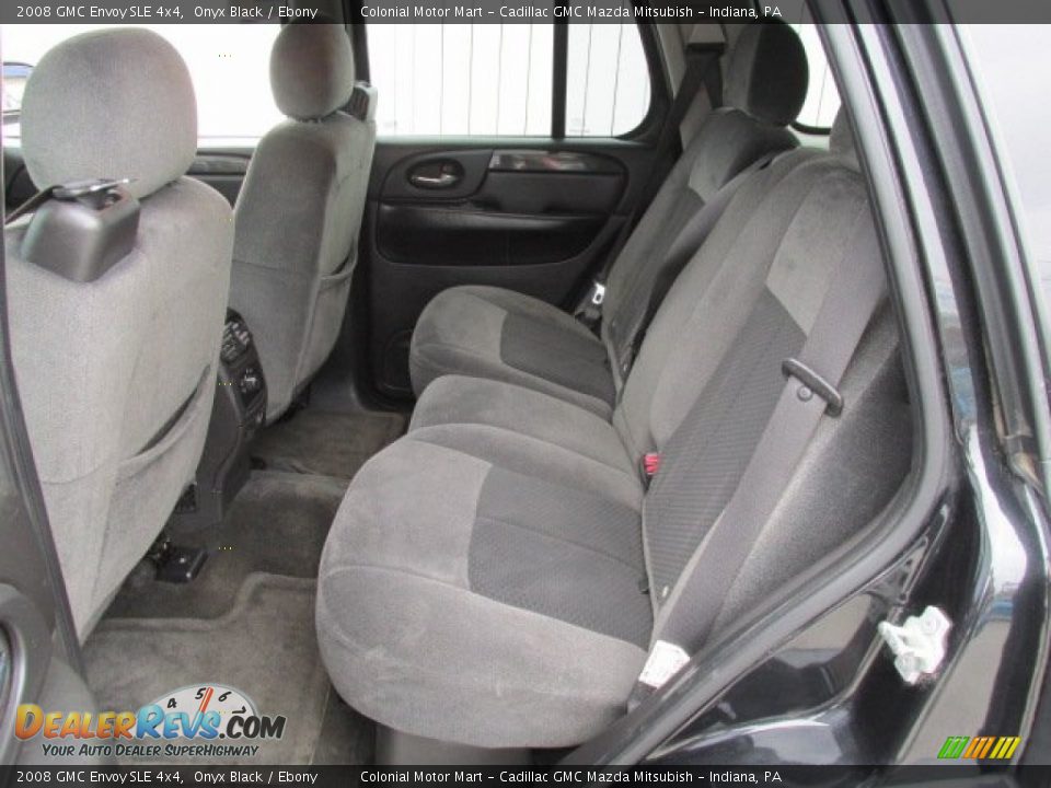 2008 GMC Envoy SLE 4x4 Onyx Black / Ebony Photo #17