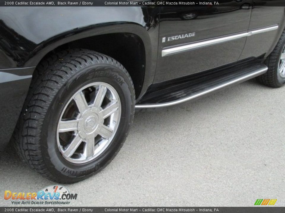 2008 Cadillac Escalade AWD Black Raven / Ebony Photo #3