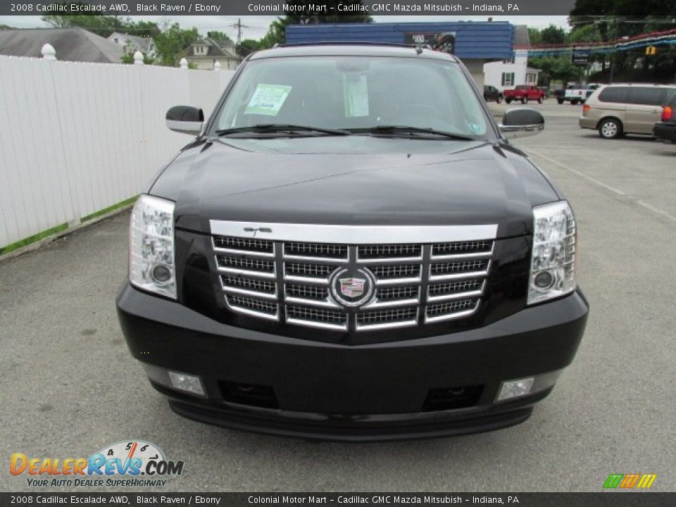 2008 Cadillac Escalade AWD Black Raven / Ebony Photo #4