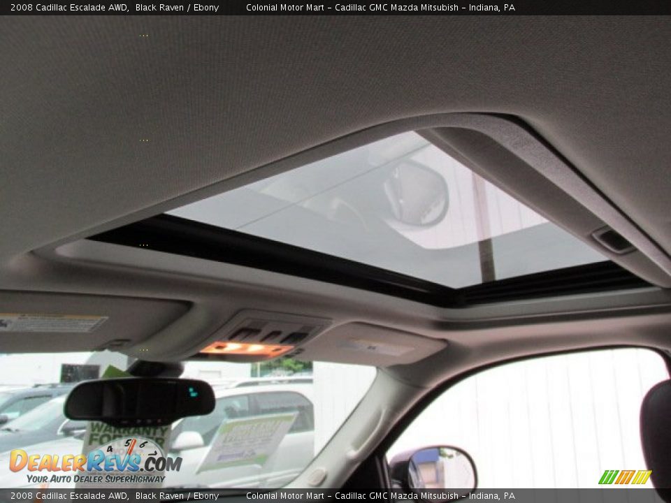 2008 Cadillac Escalade AWD Black Raven / Ebony Photo #10
