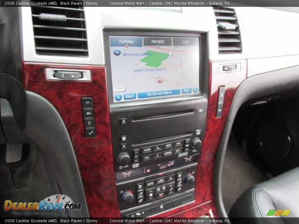 2008 Cadillac Escalade AWD Black Raven / Ebony Photo #13