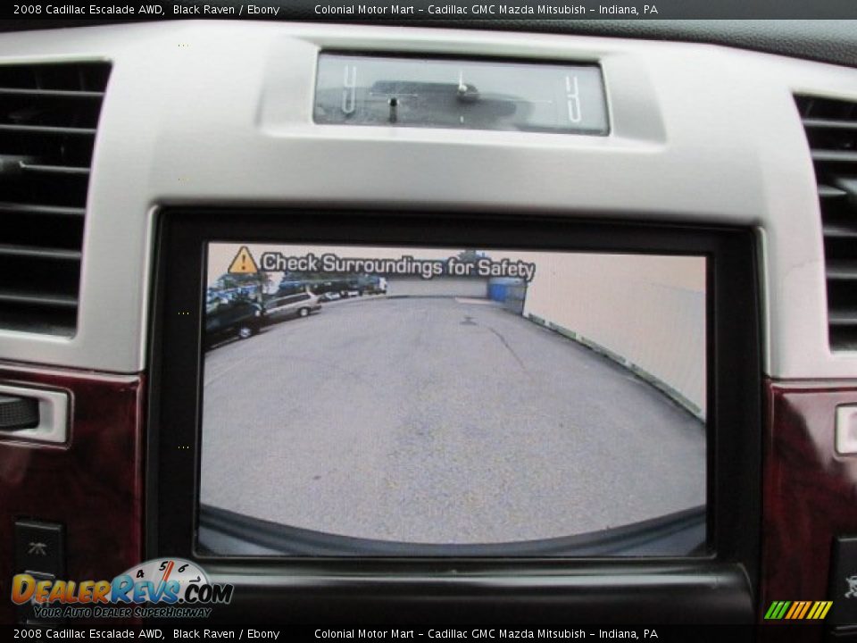 2008 Cadillac Escalade AWD Black Raven / Ebony Photo #14