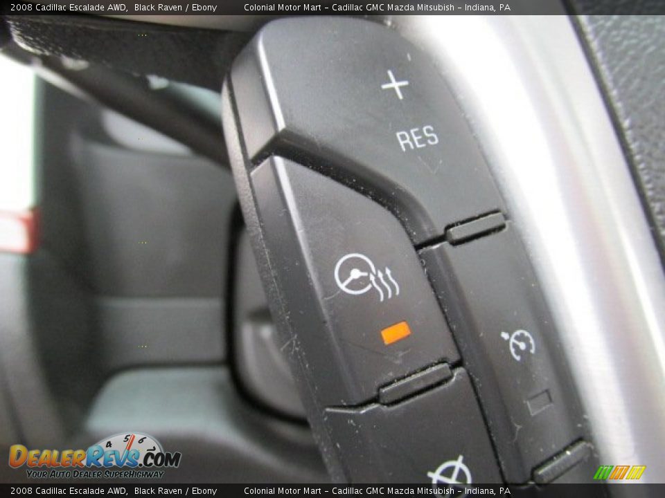2008 Cadillac Escalade AWD Black Raven / Ebony Photo #16
