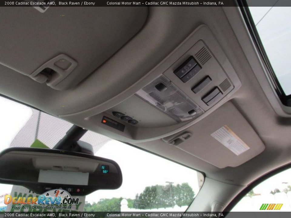 2008 Cadillac Escalade AWD Black Raven / Ebony Photo #17