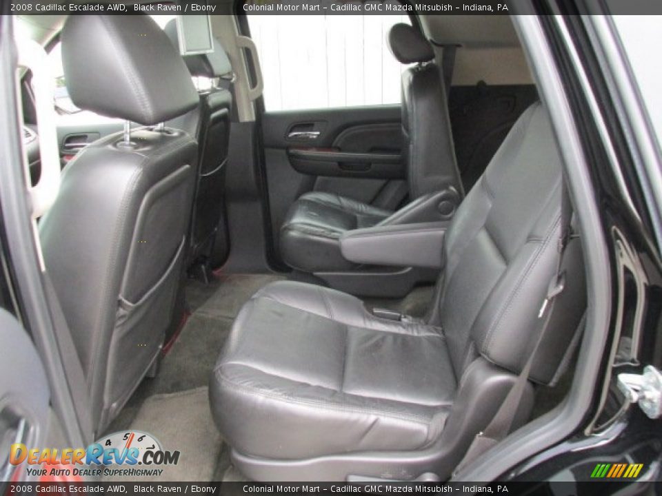 2008 Cadillac Escalade AWD Black Raven / Ebony Photo #18