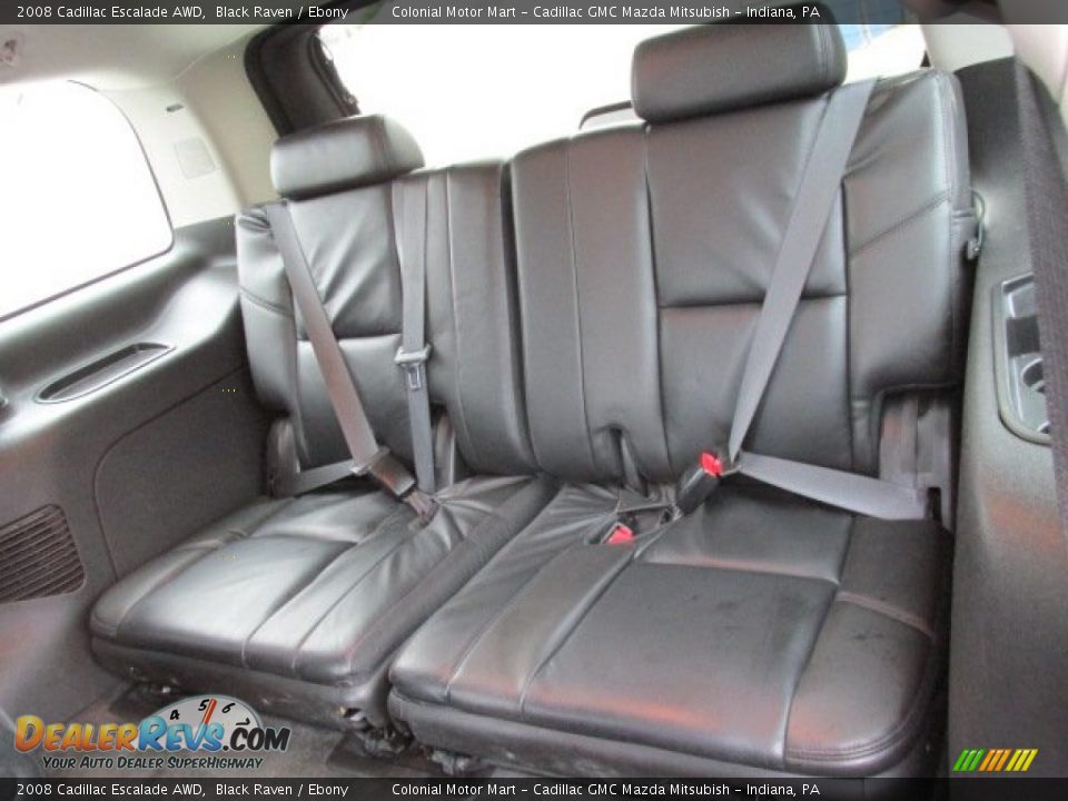 2008 Cadillac Escalade AWD Black Raven / Ebony Photo #20