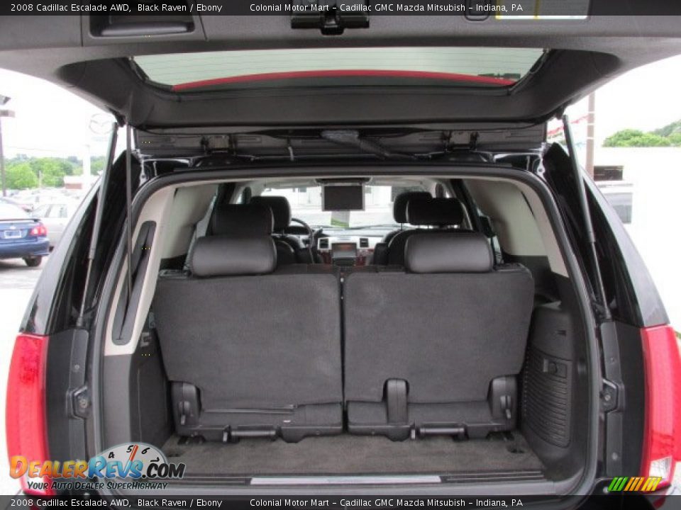 2008 Cadillac Escalade AWD Black Raven / Ebony Photo #21