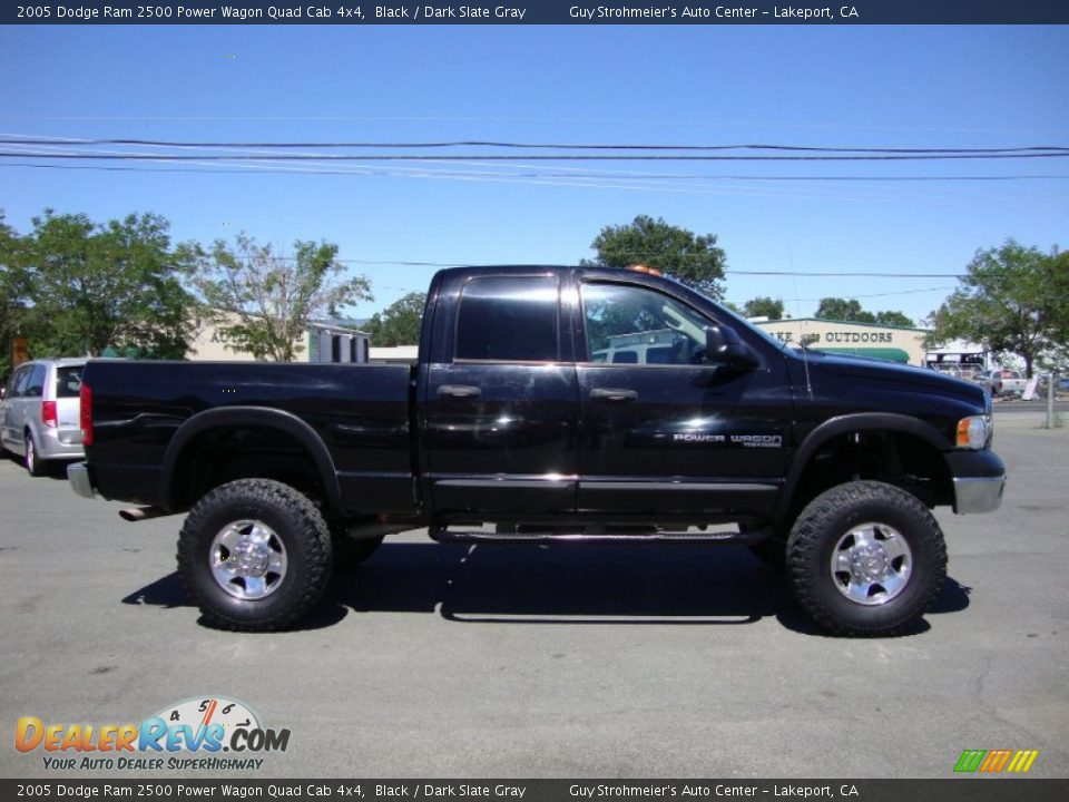 Black 2005 Dodge Ram 2500 Power Wagon Quad Cab 4x4 Photo #8