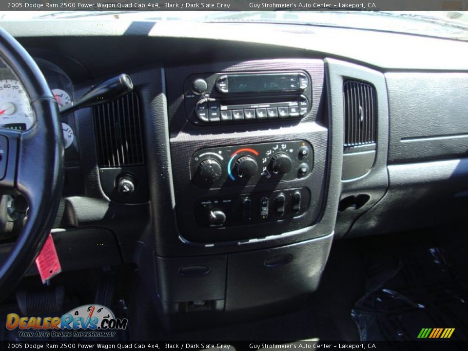 2005 Dodge Ram 2500 Power Wagon Quad Cab 4x4 Black / Dark Slate Gray Photo #14