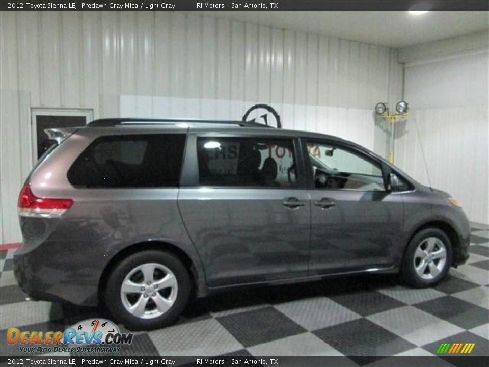 2012 Toyota Sienna LE Predawn Gray Mica / Light Gray Photo #7
