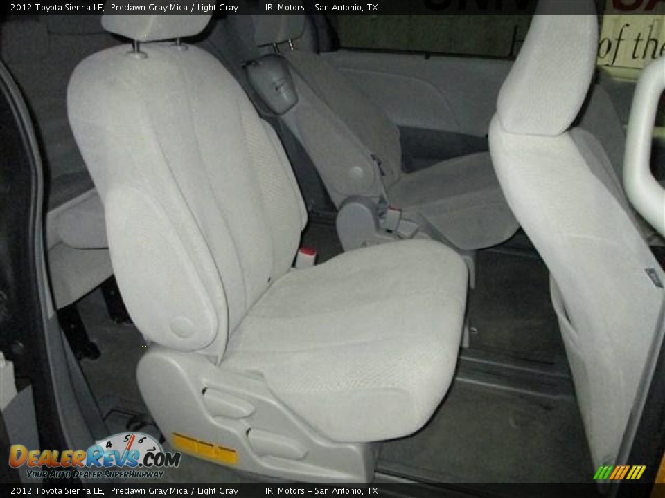 2012 Toyota Sienna LE Predawn Gray Mica / Light Gray Photo #19