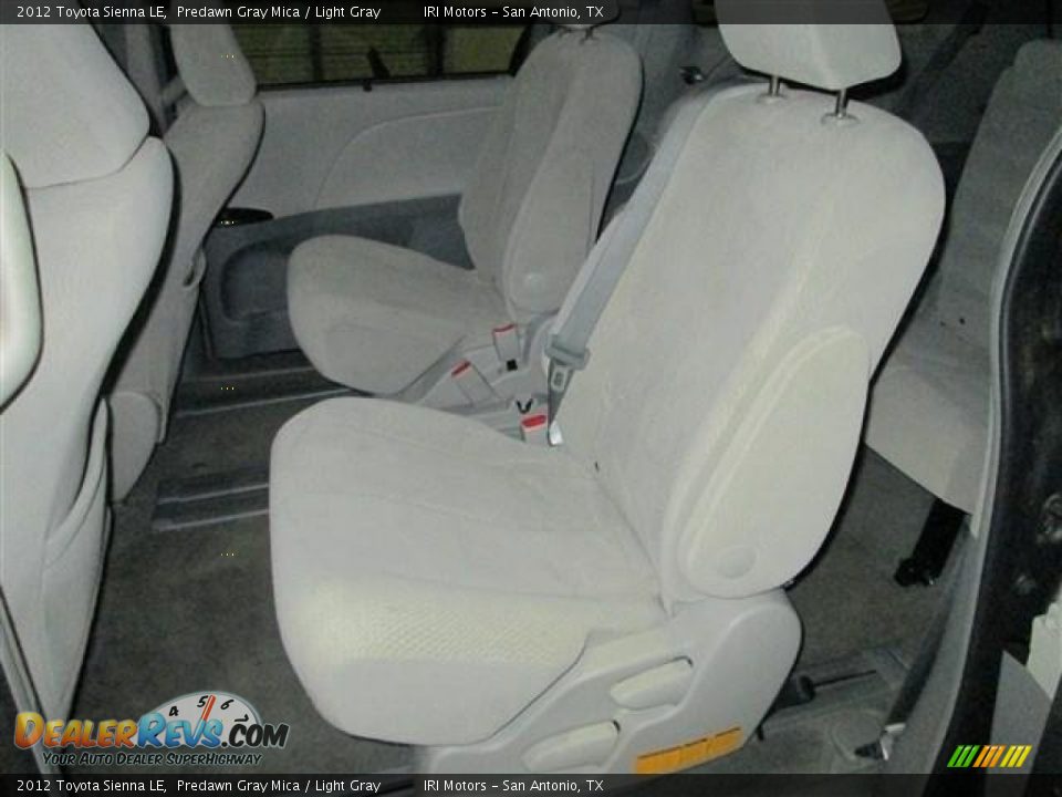 2012 Toyota Sienna LE Predawn Gray Mica / Light Gray Photo #20