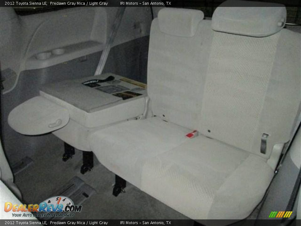 2012 Toyota Sienna LE Predawn Gray Mica / Light Gray Photo #21