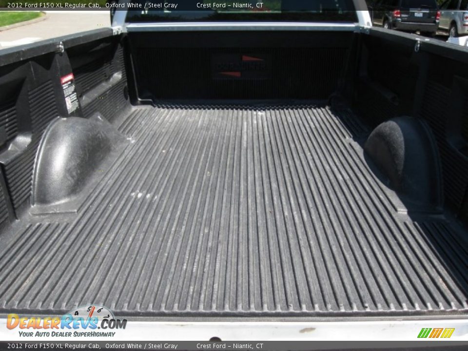 2012 Ford F150 XL Regular Cab Oxford White / Steel Gray Photo #9