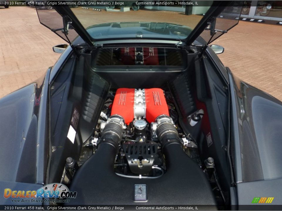 2010 Ferrari 458 Italia 4.5 Liter GDI DOHC 32-Valve VVT V8 Engine Photo #6