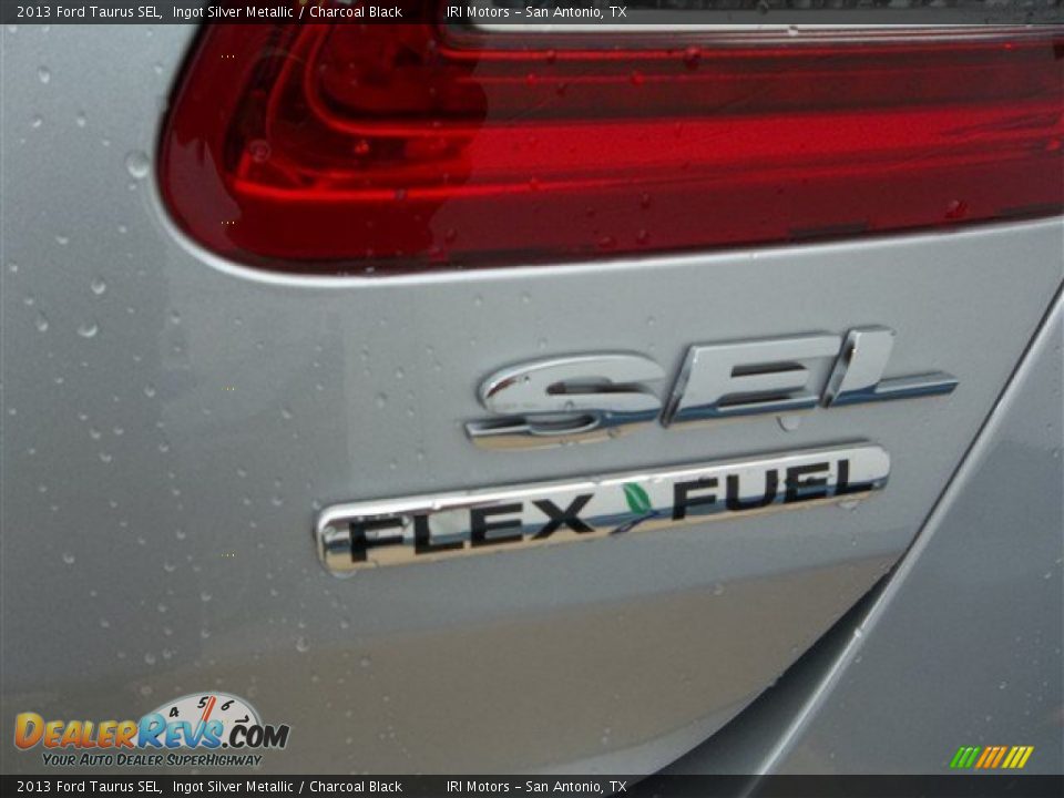 2013 Ford Taurus SEL Ingot Silver Metallic / Charcoal Black Photo #6