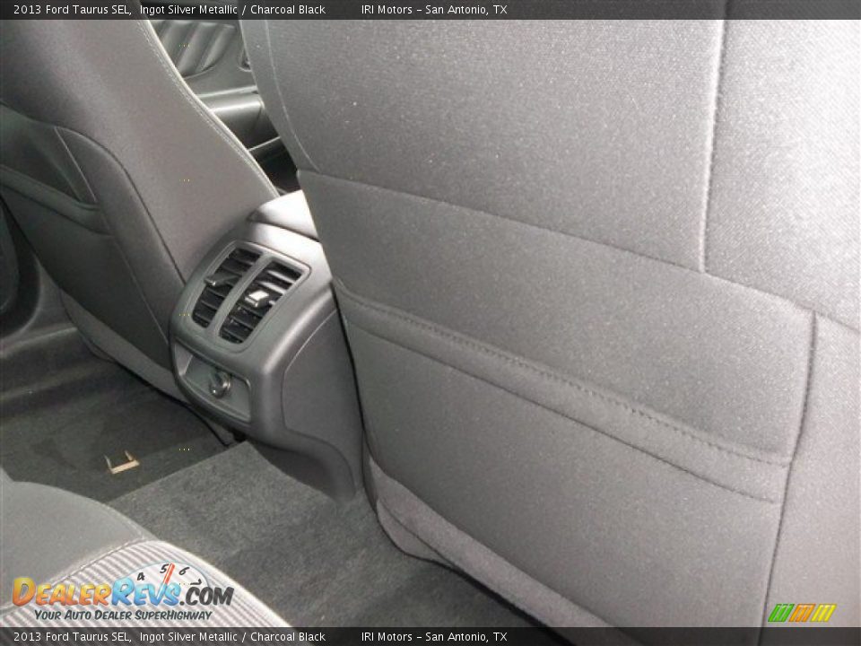 2013 Ford Taurus SEL Ingot Silver Metallic / Charcoal Black Photo #12
