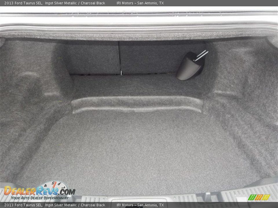 2013 Ford Taurus SEL Ingot Silver Metallic / Charcoal Black Photo #14