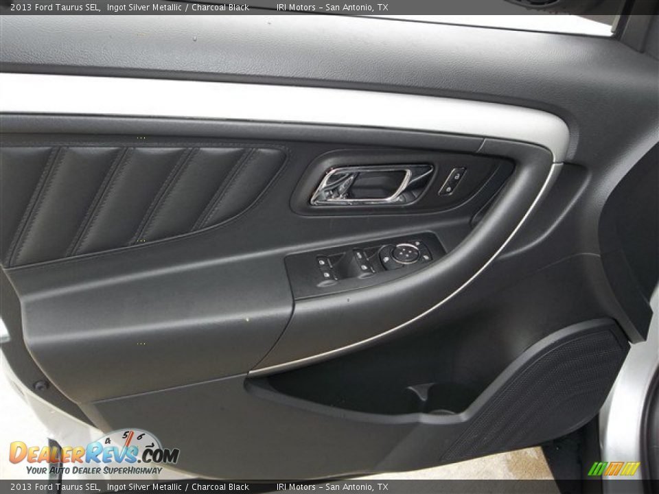 2013 Ford Taurus SEL Ingot Silver Metallic / Charcoal Black Photo #20