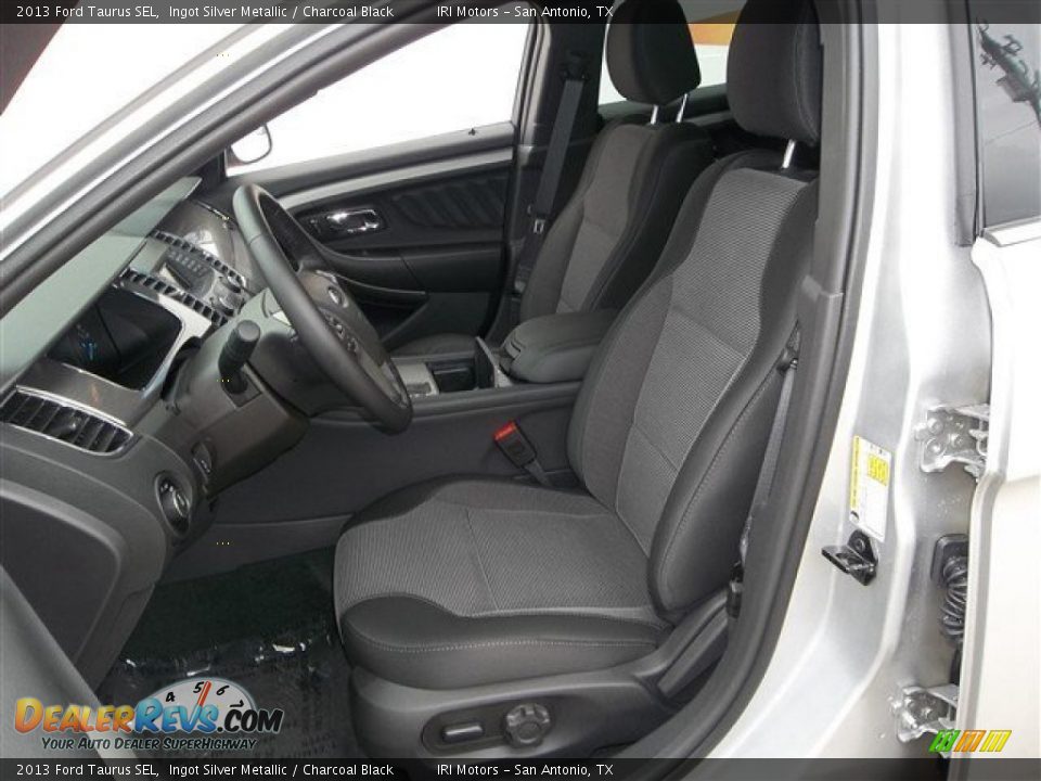 2013 Ford Taurus SEL Ingot Silver Metallic / Charcoal Black Photo #22