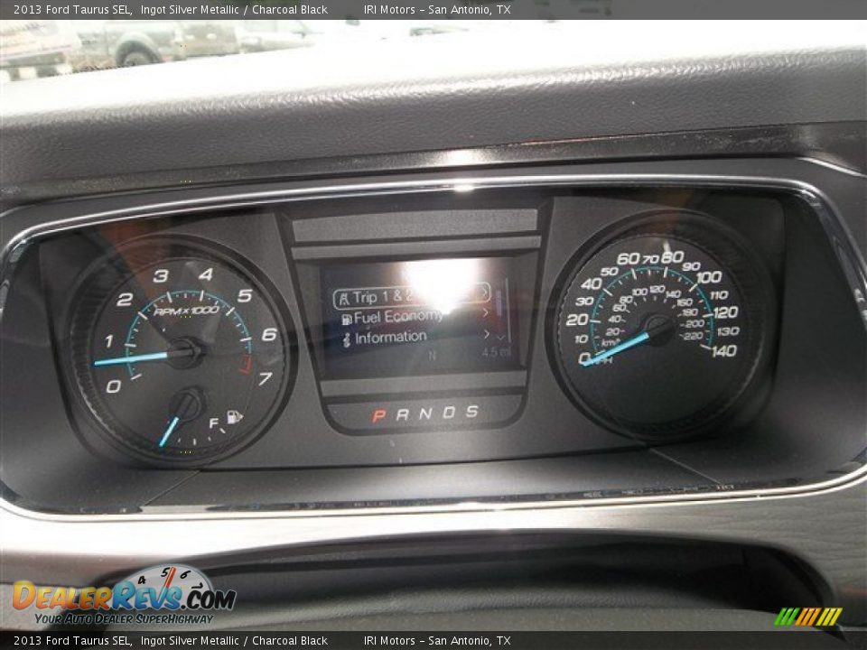 2013 Ford Taurus SEL Ingot Silver Metallic / Charcoal Black Photo #23