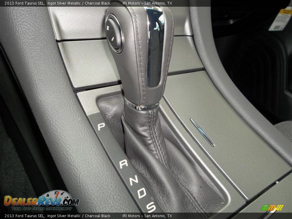 2013 Ford Taurus SEL Ingot Silver Metallic / Charcoal Black Photo #28