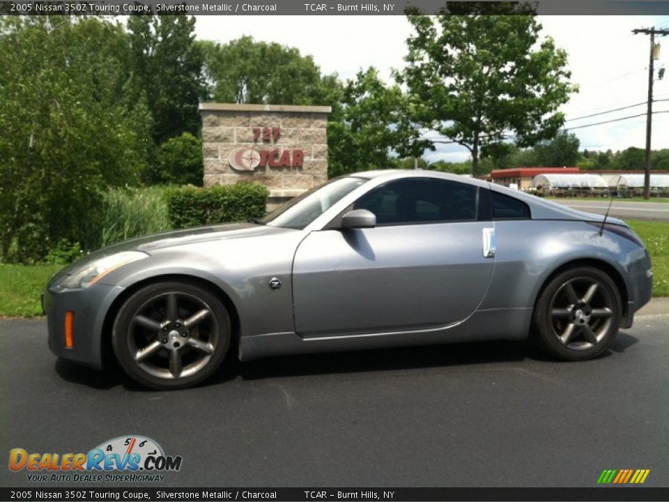 2005 Nissan 350Z Touring Coupe Silverstone Metallic / Charcoal Photo #1