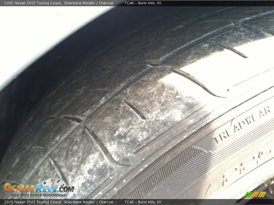 2005 Nissan 350Z Touring Coupe Silverstone Metallic / Charcoal Photo #2