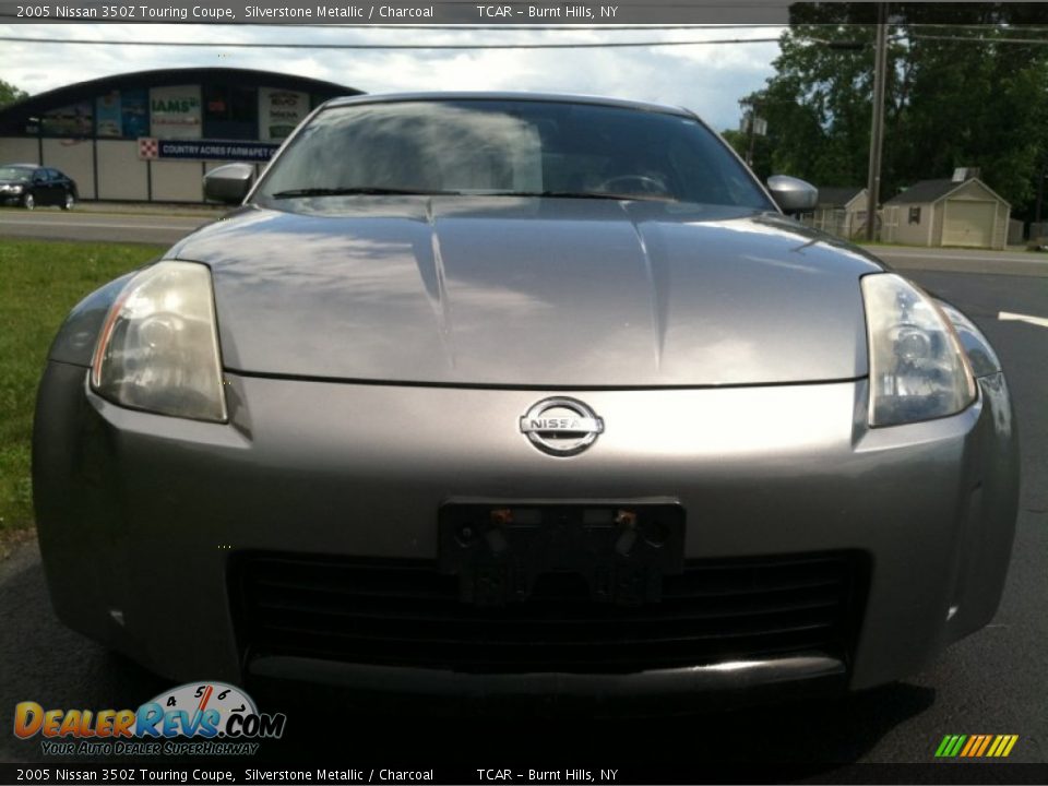 2005 Nissan 350Z Touring Coupe Silverstone Metallic / Charcoal Photo #3