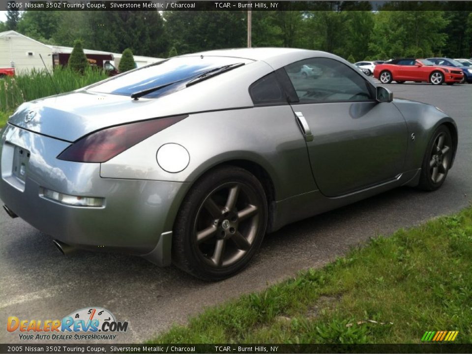 2005 Nissan 350Z Touring Coupe Silverstone Metallic / Charcoal Photo #5