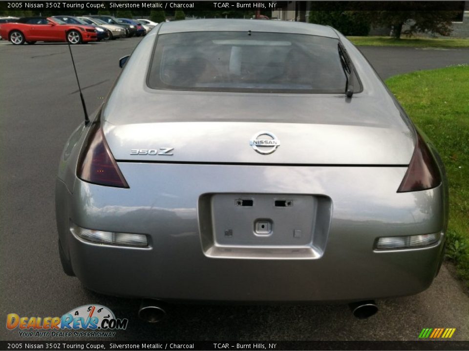 2005 Nissan 350Z Touring Coupe Silverstone Metallic / Charcoal Photo #6